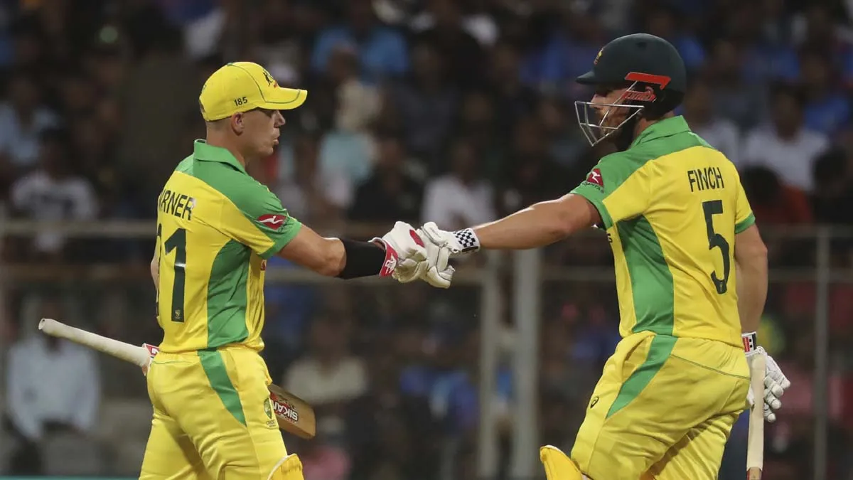 Ind vs Aus: वॉर्नर-फिंच के बीच हुई रिकॉर्ड ओपनिंग साझेदारी, 15 साल बाद मिली भारत को 10 विकेट से हार Aaron Finch and David Warner- India TV Hindi