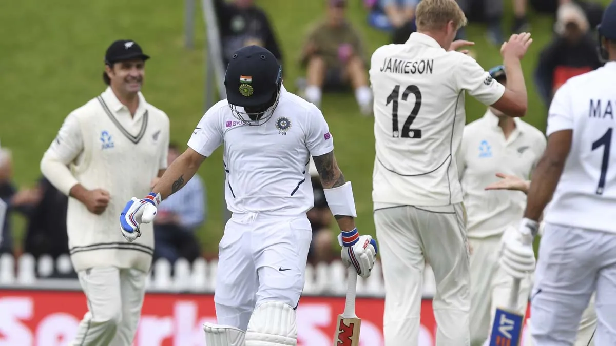 IND vs NZ : जानिए कैसे टेस्ट मैच के पहले दिन न्यूजीलैंड के जाल में फंसे भारतीय बल्लेबाज Virat Kohli- India TV Hindi