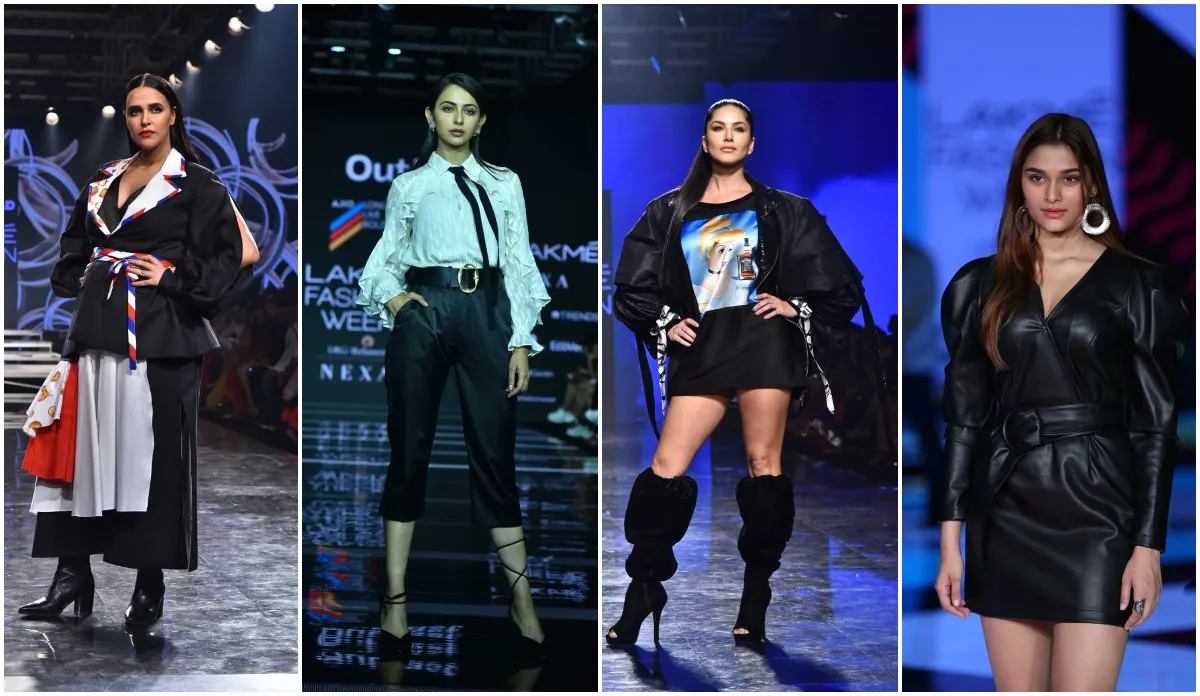 LFW 2020: लैक्मे फैशन वीक के दूसरे दिन नेहा धूपिया, सई मंजरेकर, रकुल प्रीत और सनी ग्लैमरस अंदाज में आईं नज़र Lakme fashion week- India TV Hindi
