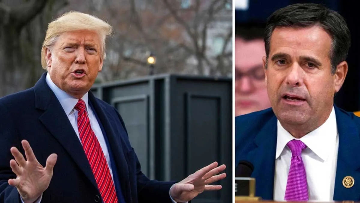 Donald Trump, Donald Trump USA, Donald Trump John Ratcliffe, John Ratcliffe- India TV Hindi