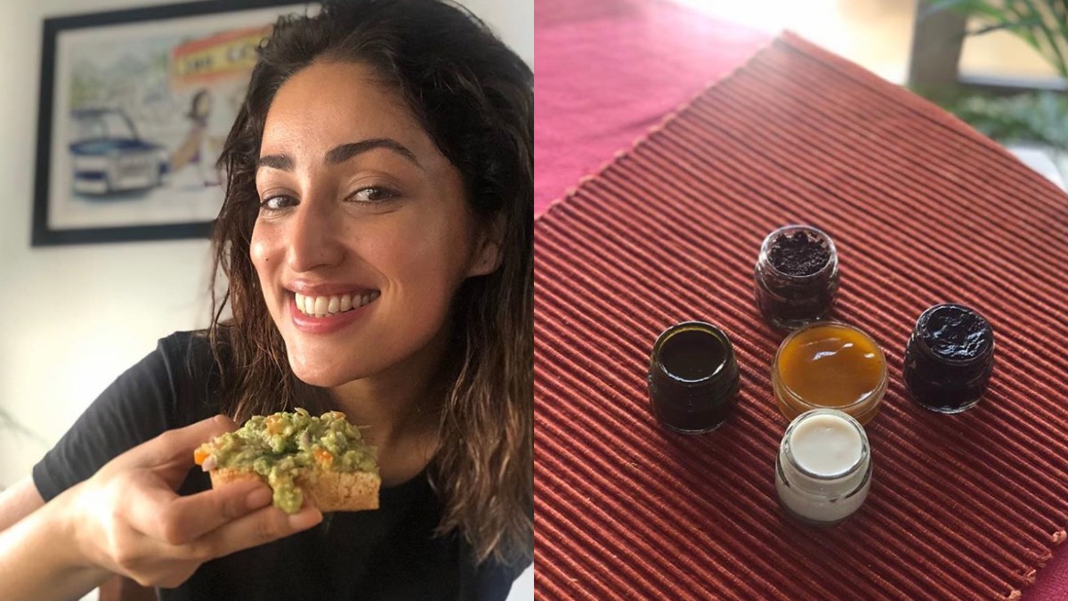covid19 Lockdown Yami Gautam Makes face Scrub At Home कोविड19