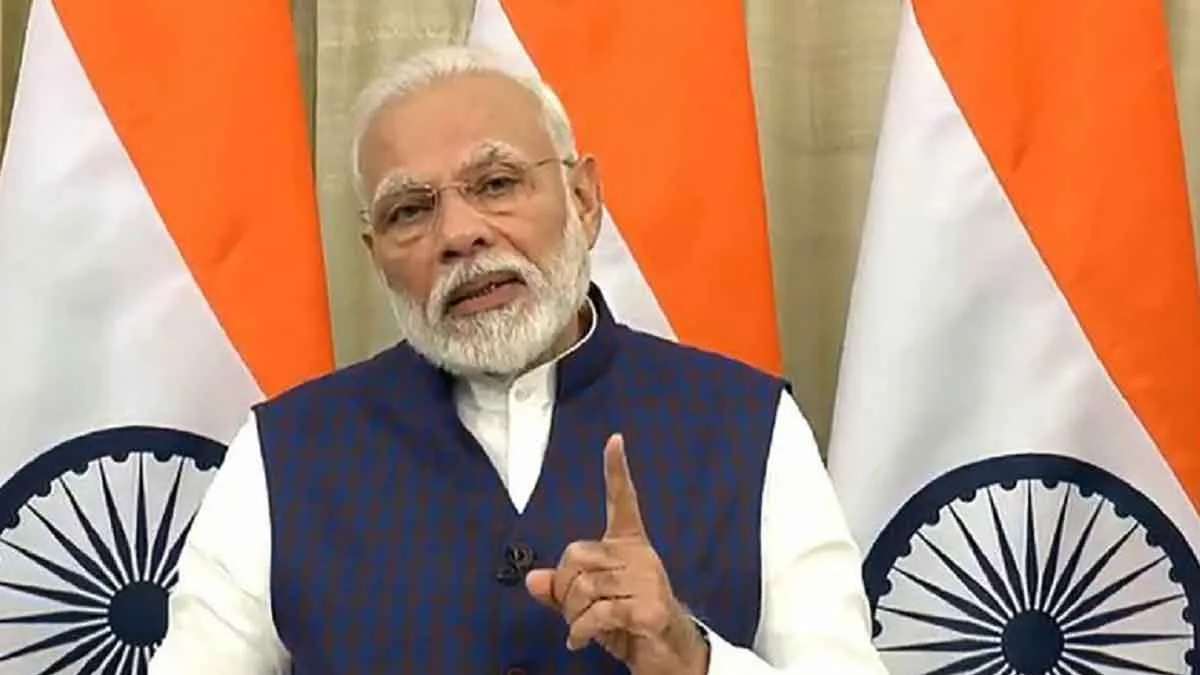 थकना, हारना, टूटना, बिखरना मानव को मंजूर नहीं, सतर्क रहते हुए आगे बढ़ना है: PM मोदी थकना, हारना, टूटना, बिखरना मानव को मंजूर नहीं, सतर्क रहते हुए आगे बढ़ना है: PM मोदी- India TV Hindi