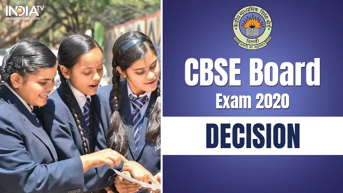 CBSE BOARDS EXAMS 2020: रद्द हुई CBSE की बची हुई 10वीं और 12वीं की परीक्षा <p>supreme court decision on cbse 10th 12th remaining board...- India TV Hindi