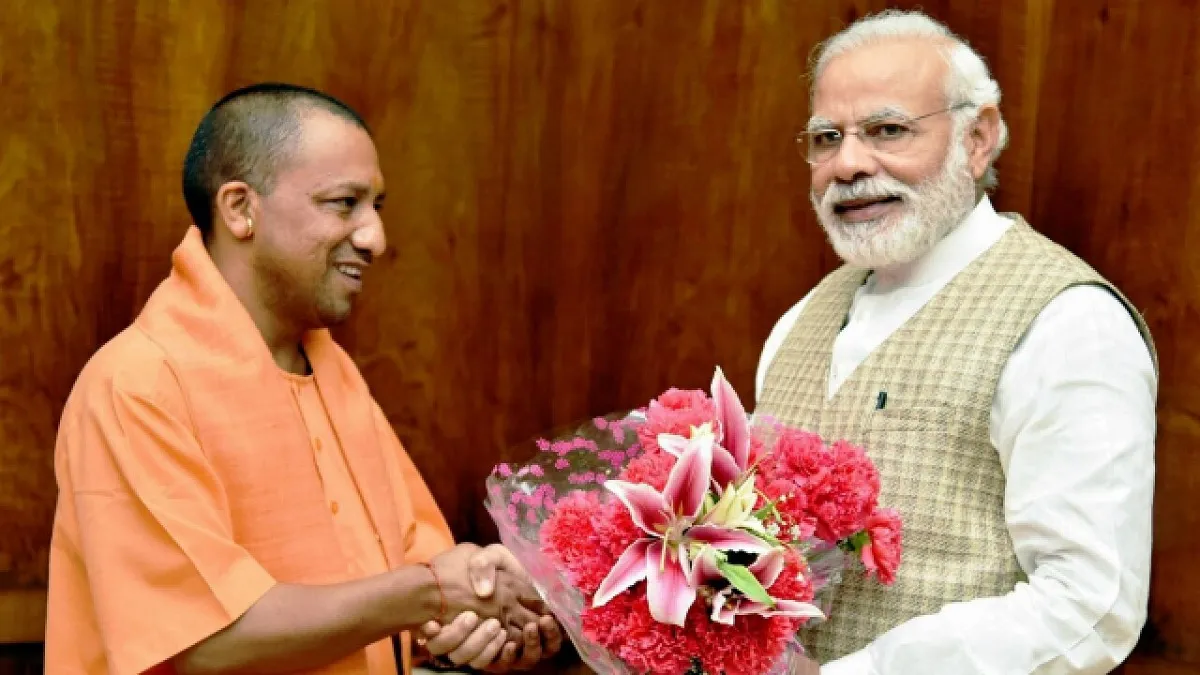 प्रधानमंत्री मोदी ने यूपी के सीएम योगी आदित्यनाथ को जन्मदिन की बधाई दी PM Modi Birthday greetings to UP CM Yogi Adityanath- India TV Hindi