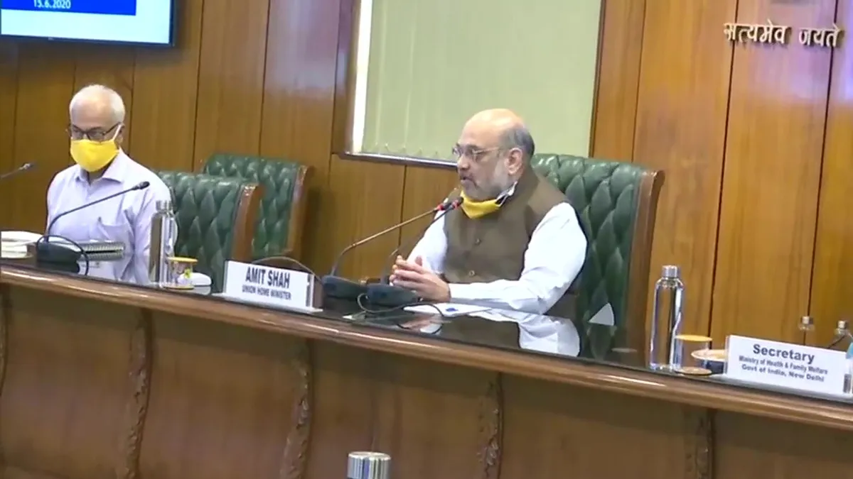 अमित शाह की सर्वदलीय बैठक में कांग्रेस की मांग, कोरोना संक्रमित परिवार को मिलें 10000 रुपए <p>Amit Shah</p>- India TV Hindi