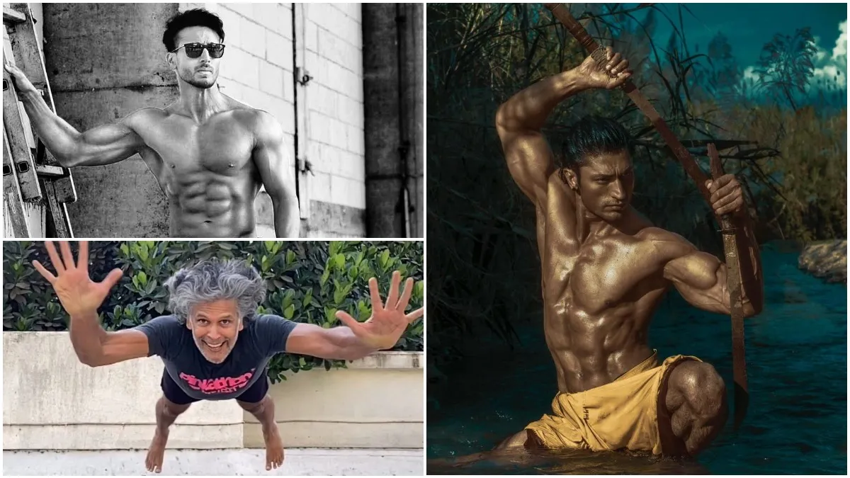 ऋतिक, टाइगर, विद्युत समेत इन सितारों के इंस्टा अकाउंट हैं बेहद दिलचस्प, मिलती है फिट रहने की प्रेरणा tiger, milind, vidyut, टाइगर, विद्युत , मिलिंद सोमन- India TV Hindi