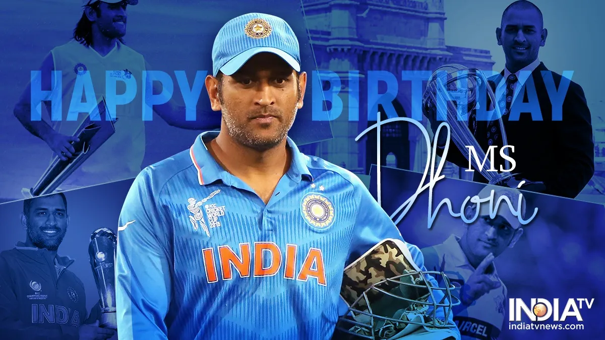 जन्मदिन विशेष : 39 साल के हुए 'अनहोनी को होनी' करने वाले धोनी, जानें रांची से लेकर विश्व विजेता बनने तक का सफर MS Dhoni- India TV Hindi