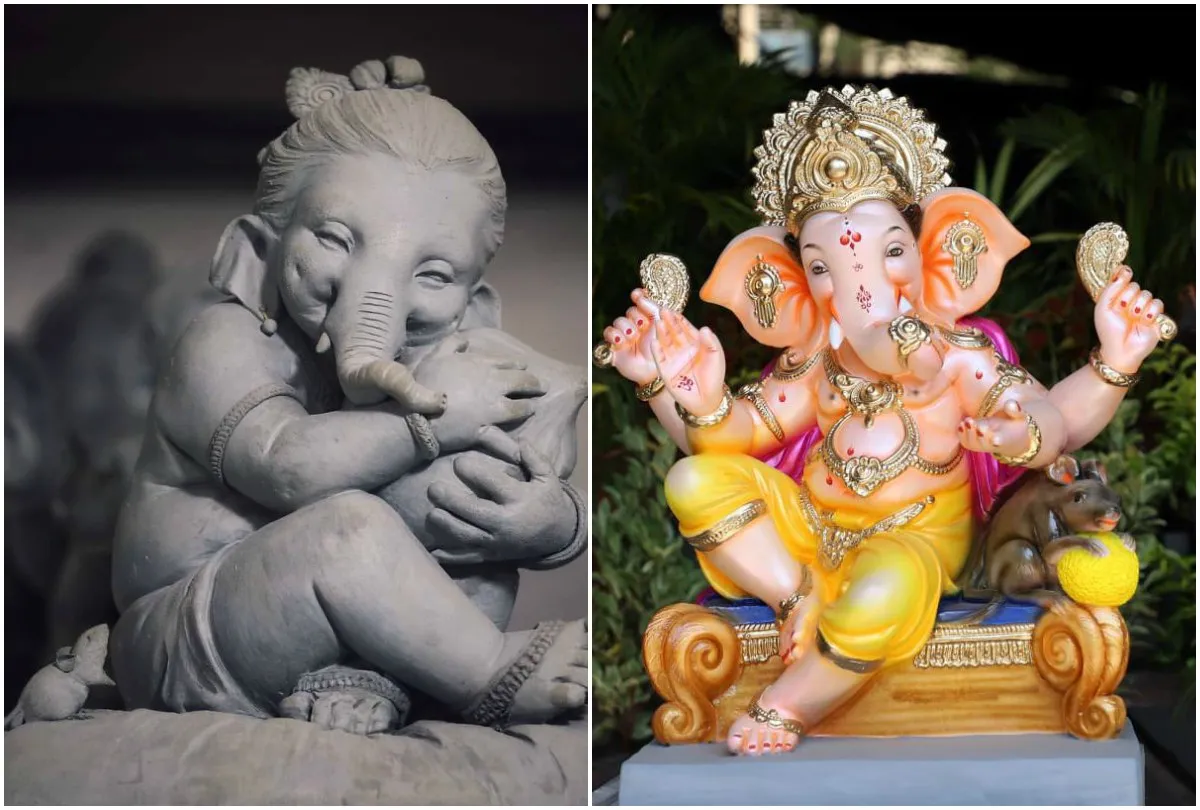 Ganesh Chaturthi 2020: इन 6 ट्रिक्स को करें ट्राई, चुटकियों में समझ जाएंगे कौन सी मूर्ति है मिट्टी की और कौन सी पीओपी से बनी Lord Ganesha - India TV Hindi