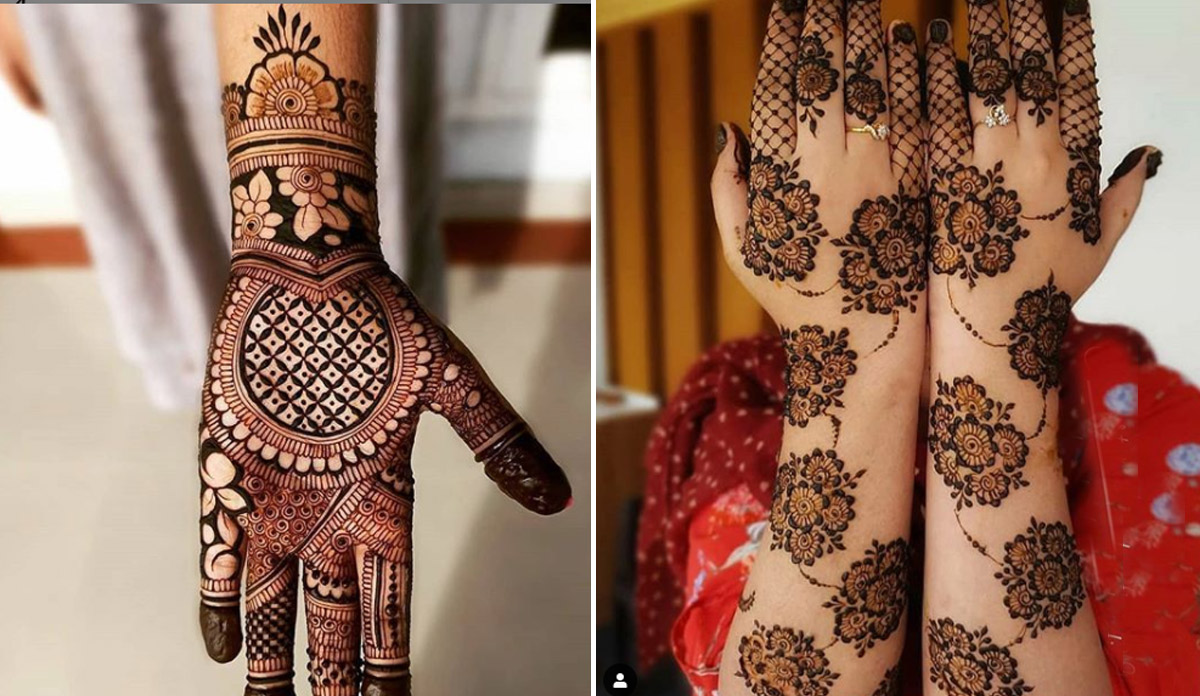 50+ Back Hand Mehndi Designs for Weddings and Festivals