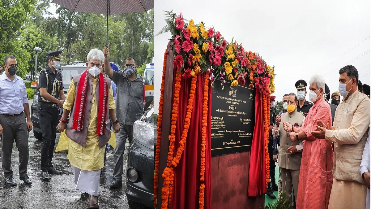 J&K के LG ने कश्मीरियों तक पहुंचने के लिए हेलीकॉप्टर छोड़कर पकड़ी सड़क Kashmir LG takes road to reachout to common kashmiris । J&K के LG ने कश्मीरियों तक पहुंचने के लिए हे- India TV Hindi