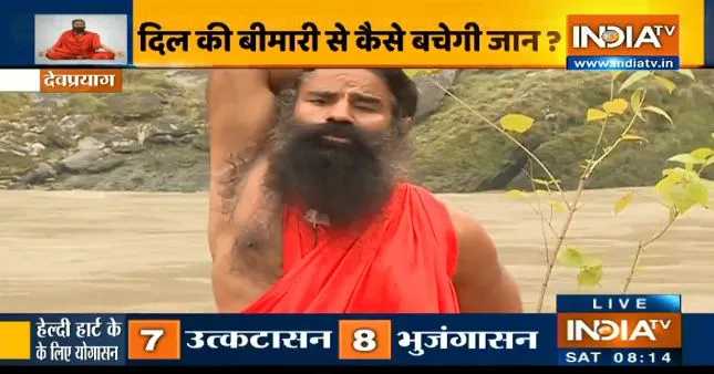 दिल की हर बीमारी का रामबाण इलाज है स्वामी रामदेव के ये टिप्स, बस रोजाना एक-एक मिनट करने से हमेशा रहेगा सेफ Swami Ramdev- India TV Hindi