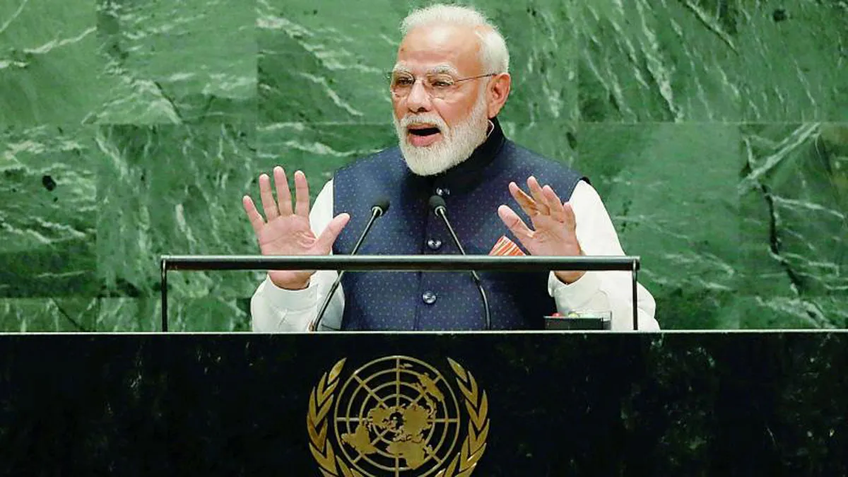 UNGA में PM मोदी के संबोधन की बड़ी बातें, जानिए कहां धोया और कहां की तारीफ Narendra Modi speech at UNGA- India TV Hindi