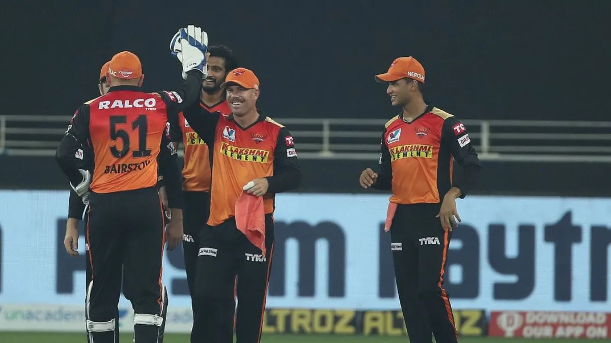 SRH vs KXIP : पंजाब को 69 रनों से मात देकर हैदराबाद ने जीता आईपीएल 2020 में अपना तीसरा मुकाबला Sunrisers Hyderabad Beat Kings XI Punjab By 69 Runs SRH vs KXIP- India TV Hindi
