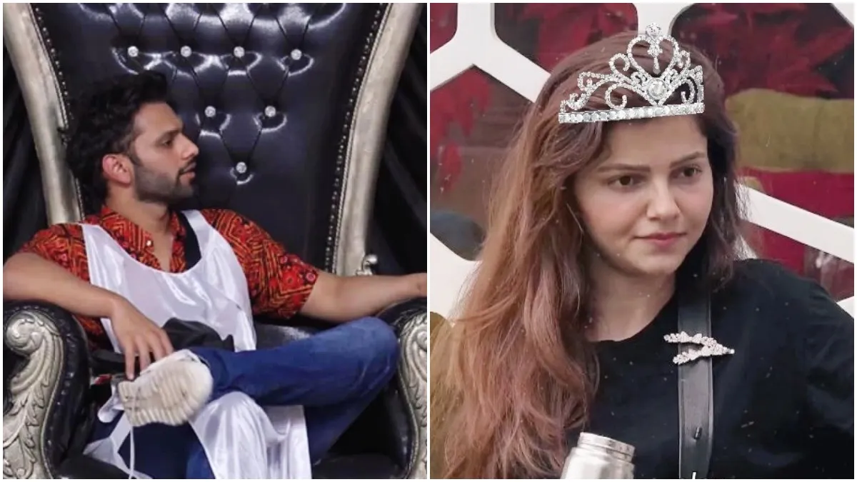 Bigg Boss 14 November 18 episode Highlights: कैप्टनसी के लिए रुबीना और राहुल में जंग जारी Bigg Boss 14 November 18 episode LIVE UPDATES: The battle between Rubina and Rahul for Captaincy con- India TV Hindi