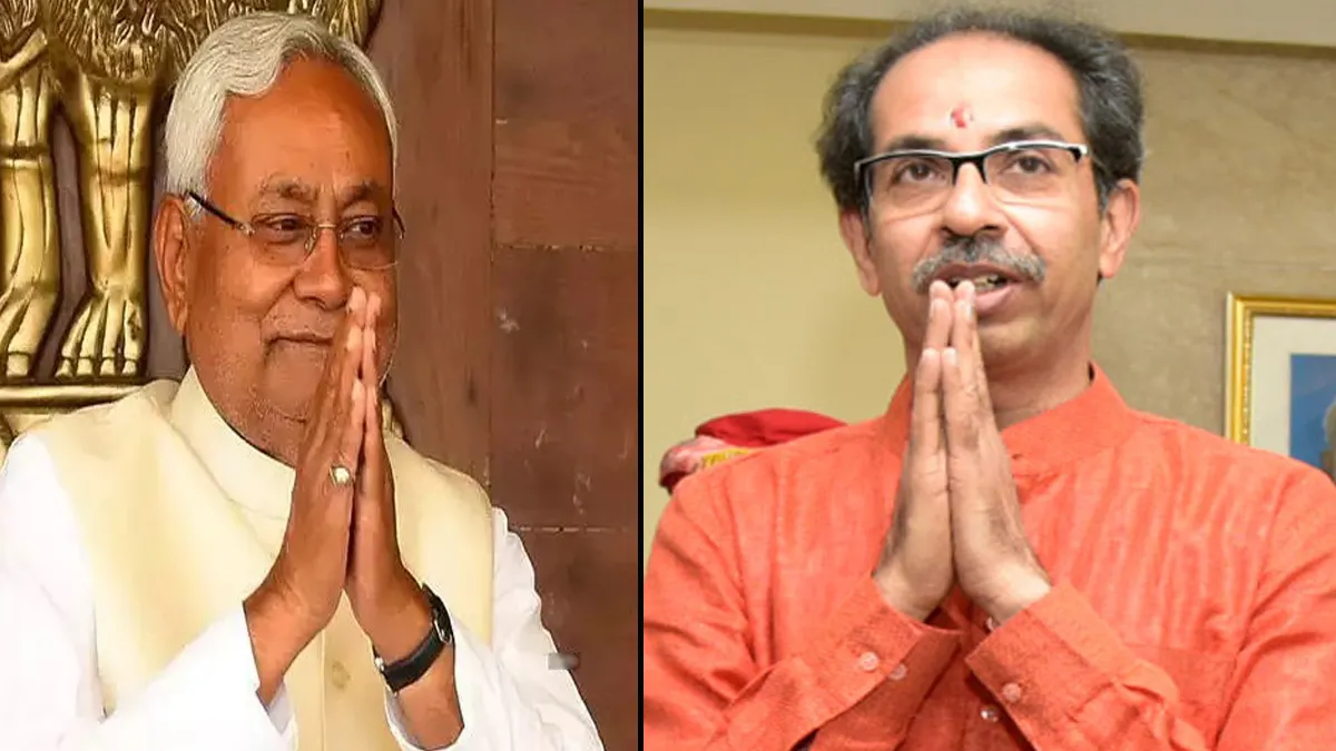 नीतीश कुमार अगर मुख्यमंत्री बनते हैं तो इसका श्रेय शिवसेना को जाएगा: सामना संपादकीय Nitish Kumar and Uddhav Thackeray- India TV Hindi