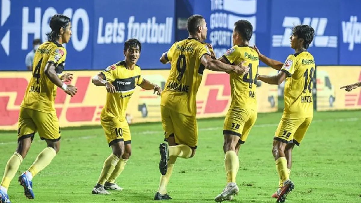 ISL-7 : हैदराबाद का विजयी क्रम जारी, ईस्ट बंगाल को 3-2 से हराया Hyderabad FC- India TV Hindi