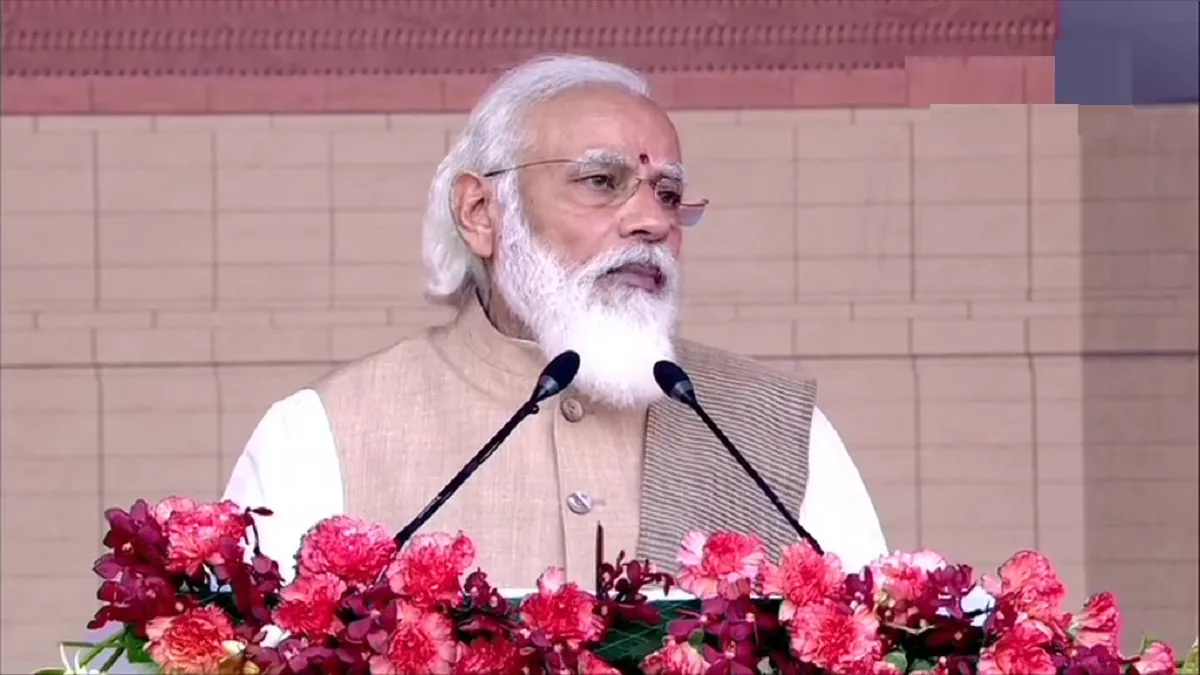 संसद भवन भूमि पूजन पर पीएम मोदी ने गुरु नानकदेव की सीख का किया जिक्र pm narendra modi remembers guru nanak dev on new parliament bhumi pujan । संसद भवन भूमि पूजन पर पीएम- India TV Hindi