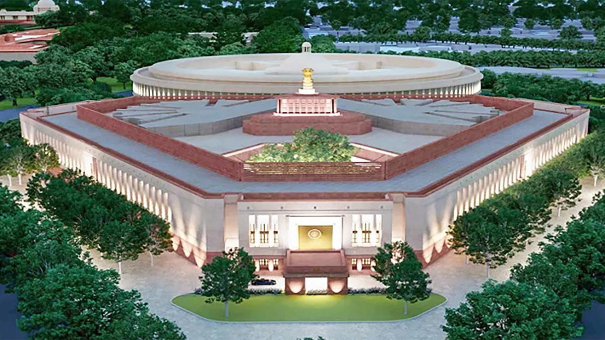 सेंट्रल हॉल, मोर, कमल का फूल: जानें, नए संसद भवन की 10 बड़ी बातें 10 things new Parliament building, lay foundation of New parliament, new Parliament building- India TV Hindi