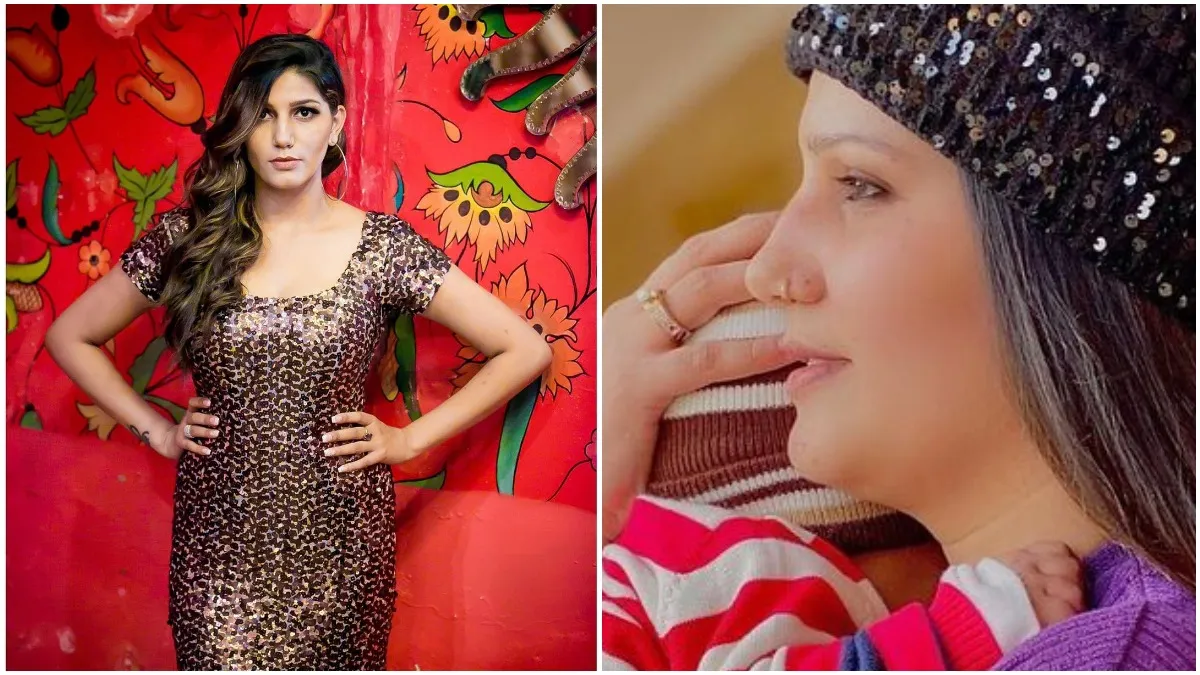सपना चौधरी ने शेयर की अपने बेटे की पहली तस्वीर, क्या आपने देखी? sapna chaudhary- India TV Hindi