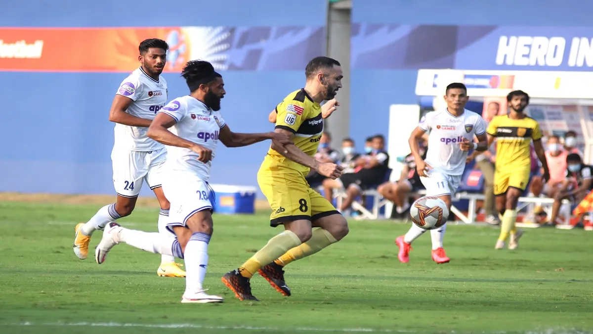ISL-7 : चेन्नइयन को हराकर तीसरे स्थान पर पहुंचा हैदराबाद <p>ISL-7 : चेन्नइयन को हराकर...- India TV Hindi