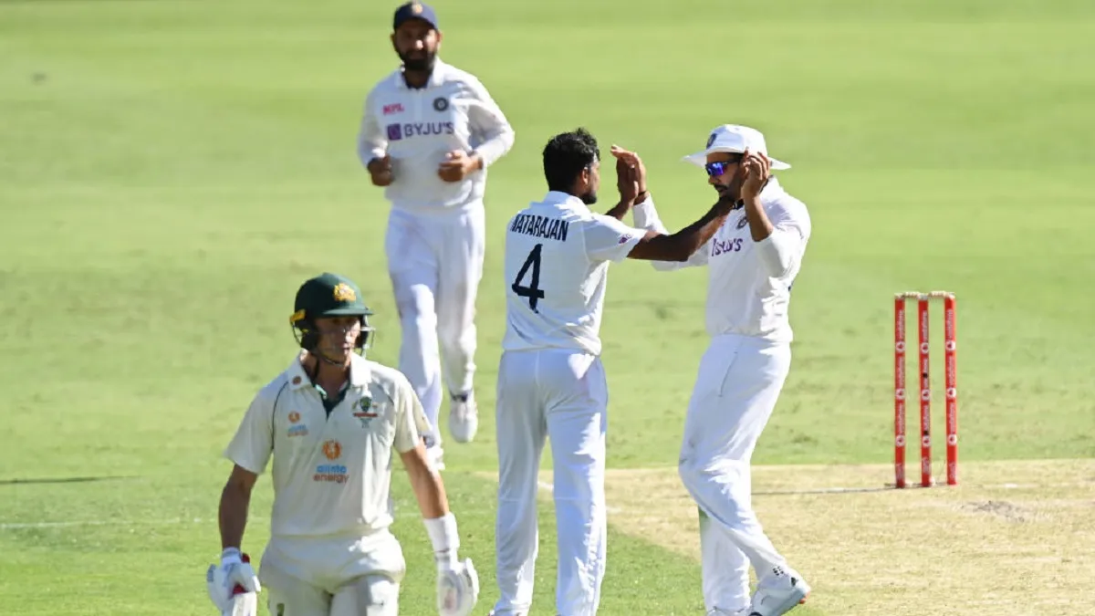 Ind vs Aus, 4th Test day 1 : पहले दिन चमके लाबुशेन और नटराजन, ऑस्ट्रेलिया ने बनाई पकड़ India vs Australia Birsbane test match Day 1 Report- India TV Hindi