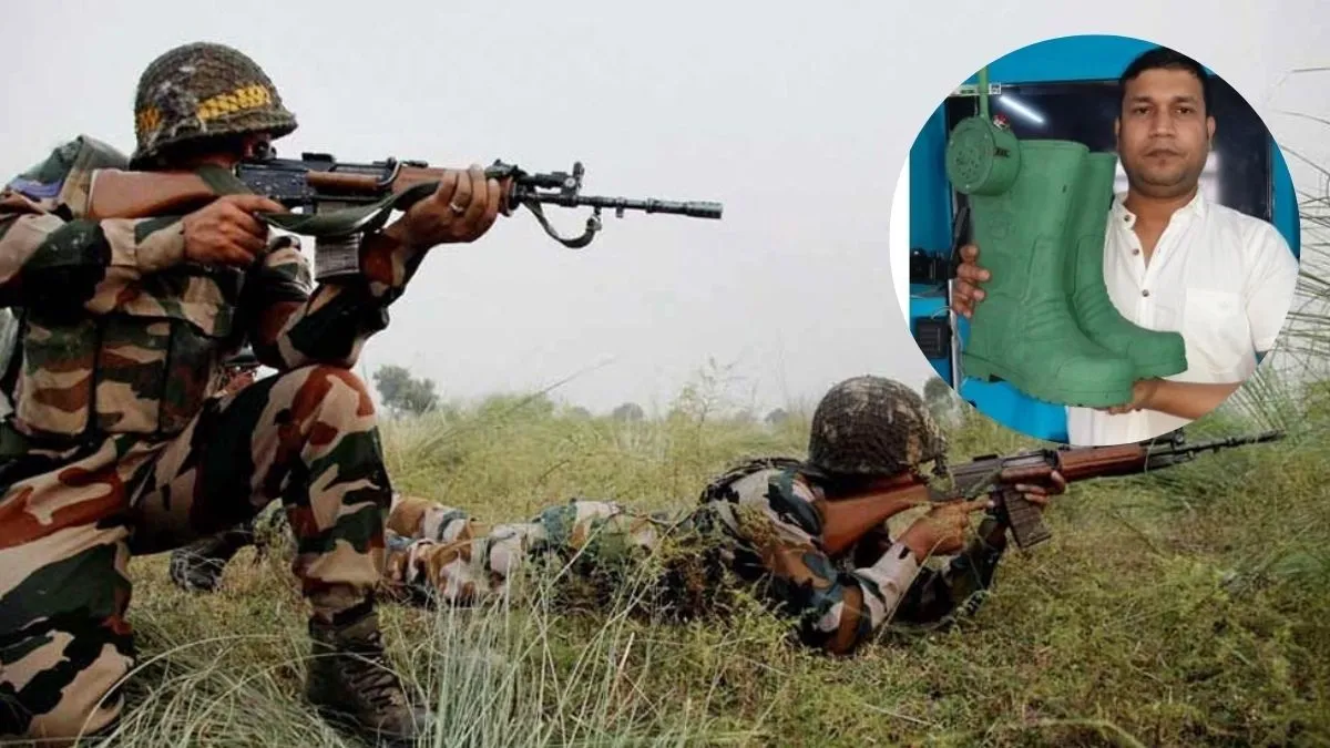 अब जूते से चलेगी गोली और बॉर्डर पर रोकेगा घुसपैठ, जानिए इंटेलिजेंस जूते की खासियतें Varanasi Scientist, high tech shoes, army soldiers, intelligence shoe - India TV Hindi