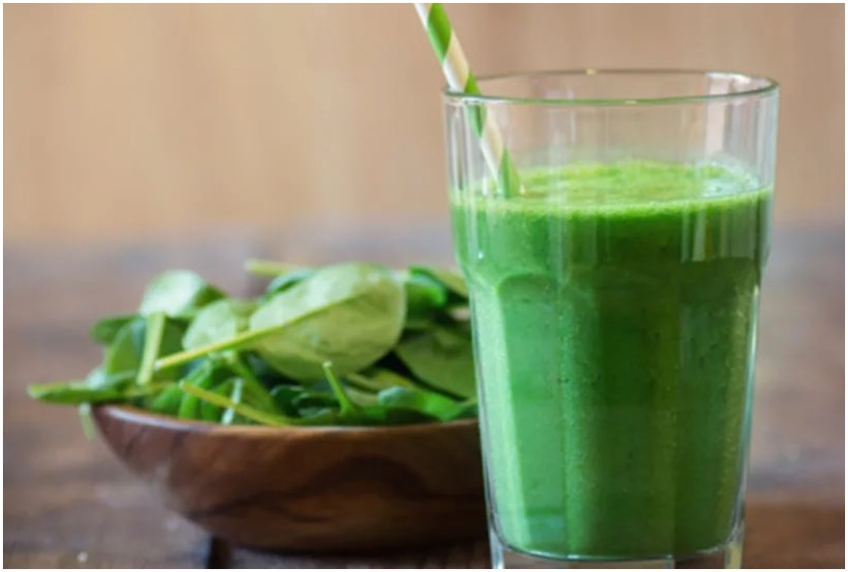 weight loss juice in winter try spinach or palak juice for fast