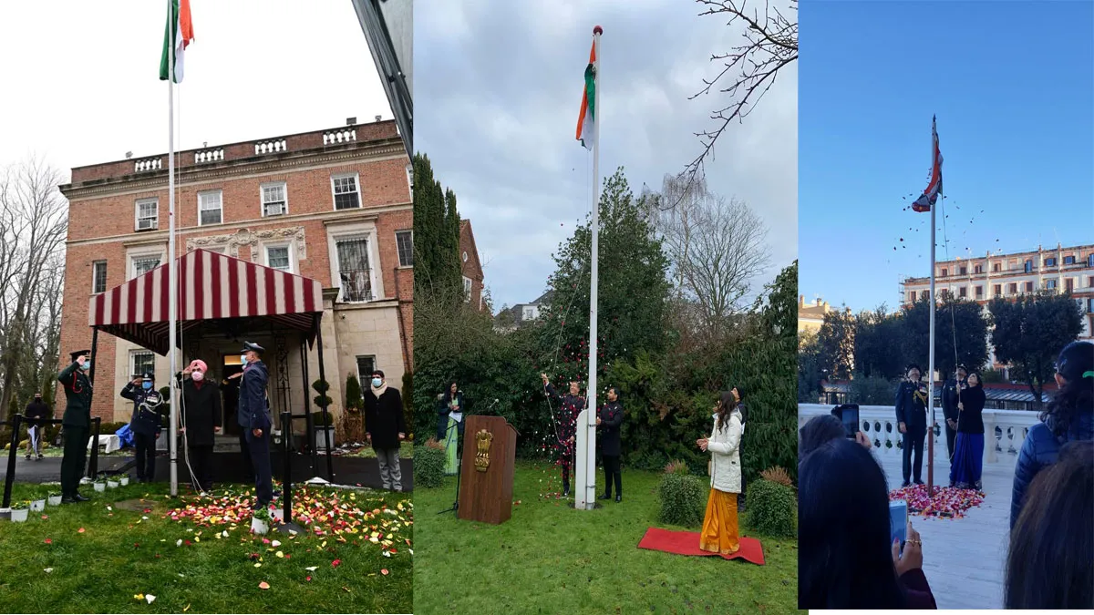 चीन सहित सभी देशों में लहराया तिरंगा, जानिए विदेशों में भारतीयों ने किस तरह मनाया 71वां गणतंत्र दिवस <p>चीन, सिंगापुर,...- India TV Hindi