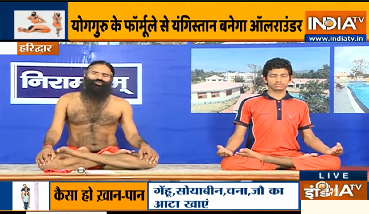 Yoga for increase height swami ramdev share yoga poses pranayama