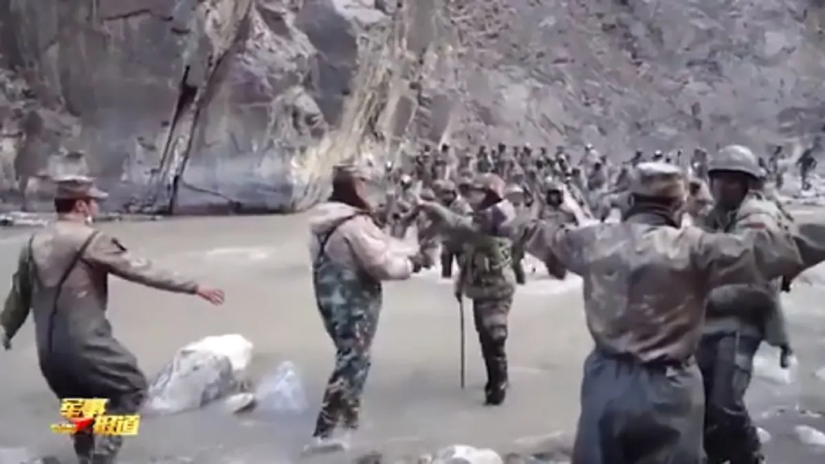 लद्दाख में पीछे हटने के बाद चीन ने जारी किया प्रोपेगेंडा VIDEO, जून में हुई झड़प में दिखाई लद्दाख में पीछे हटने के बाद चीन ने जारी किया प्रोपेगेंडा VIDEO- India TV Hindi