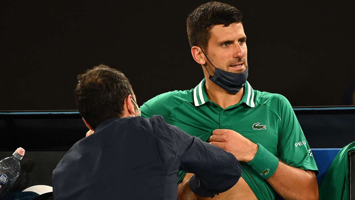 Novak Djokovic next match difficult after injury चोटिल होने के बाद