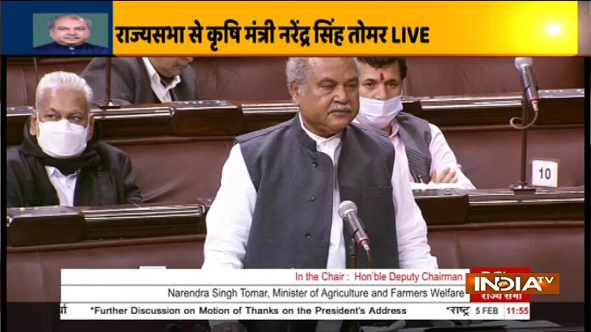 LIVE: "खून से खेती सिर्फ कांग्रेस ही कर सकती है भाजपा नहीं", कृषि मंत्री का बयान <p>कृषि मंत्री नरेंद्र...- India TV Hindi