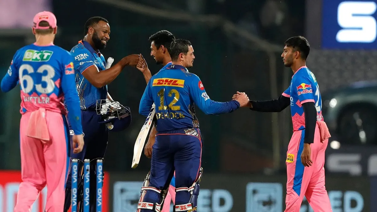 MI vs RR : डिकॉक की शानदार अर्धशतक पारी से मुंबई इंडियन्स ने राजस्थान रॉयल्स को दी मात Quinton de Kock of Mumbai Indians- India TV Hindi