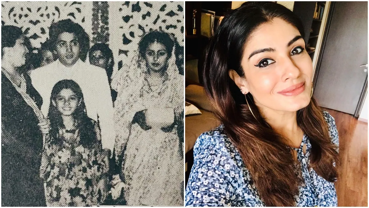 रवीना टंडन ने शेयर की ऋषि कपूर और नीतू सिंह की शादी की तस्वीर raveena tandon - India TV Hindi