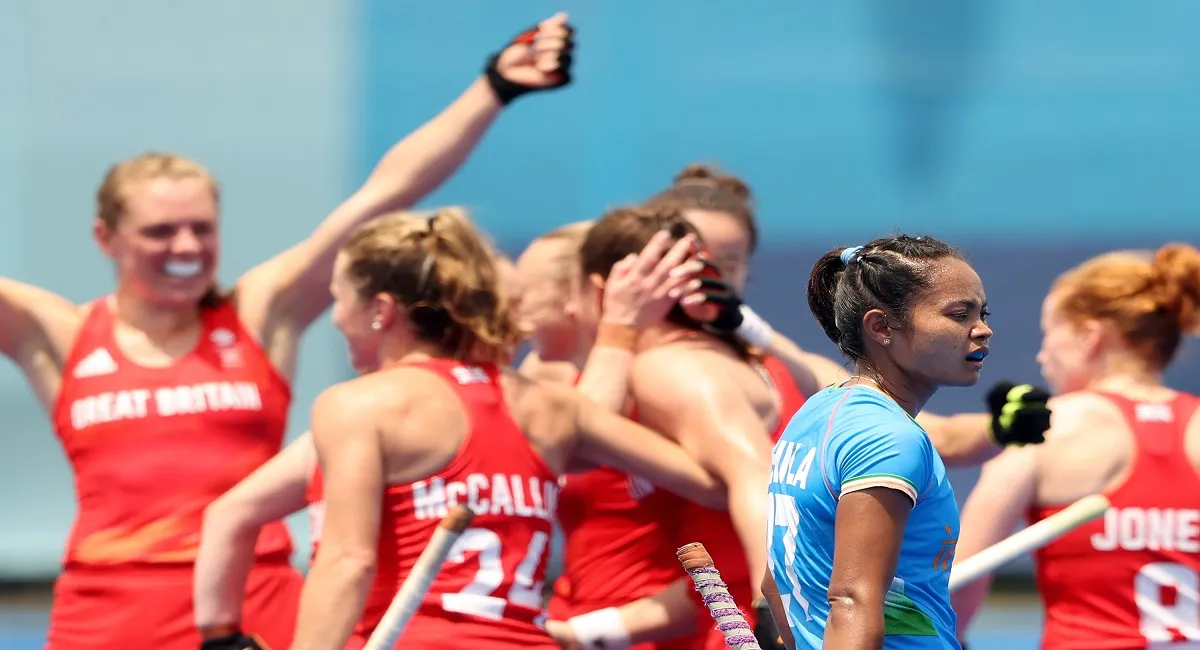 Tokyo Olympic 2020 : भारतीय महिला हॉकी टीम को ग्रेट ब्रिटेन के हाथों मिली 4-1 से हार Tokyo Olympics 2020, Indian women's hockey team, Great Britain- India TV Hindi
