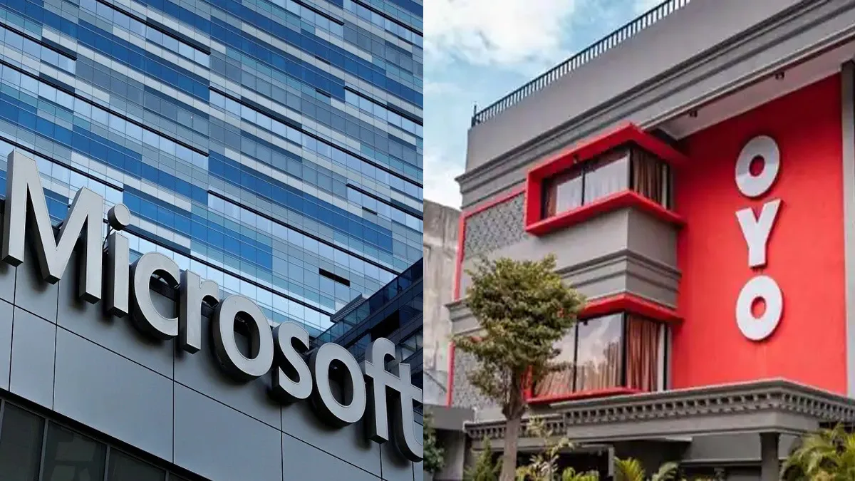 Microsoft कर रही है OYO में निवेश के लिए बातचीत, 9 अरब डॉलर आंका गया है बाजार मूल्याकंन Microsoft in advanced talks to invest in OYO- India TV Paisa