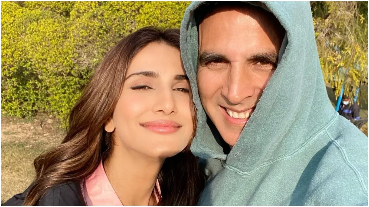 बेल बॉटम: वाणी कपूर ने जाहिर की अक्षय कुमार के साथ काम करने की खुशी akshay kumar, vaani kapoor- India TV Hindi