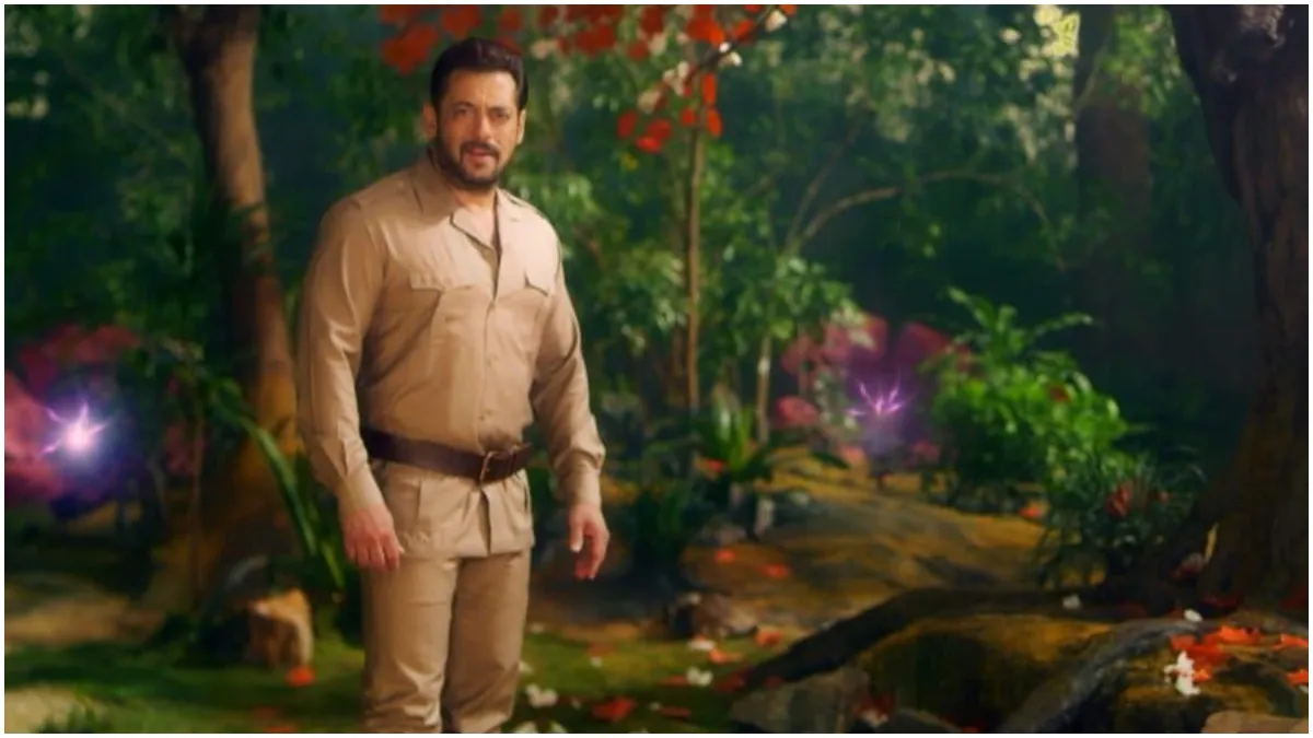 'बिग बॉस 15' का नया प्रोमो आया सामने, जंगल में घूमते दिखे सलमान खान, सुनाई दी रेखा की आवाज? bigg boss promo - India TV Hindi