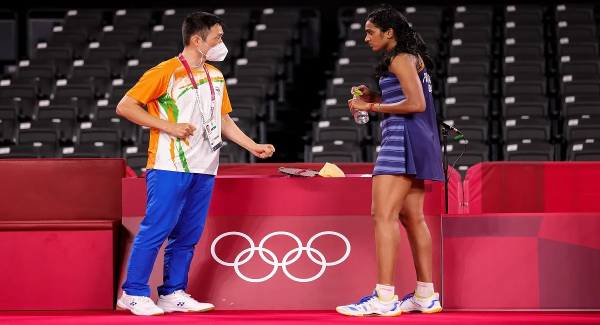 Tokyo Olympic 2020 : सेमीफाइनल में हार से निराश थी सिंधु, कोच ने ब्रॉन्ज मेडल मैच के लिए किया प्रेरित Tokyo Olympics 2020,PV Sindhu, India, Badminton - India TV Hindi