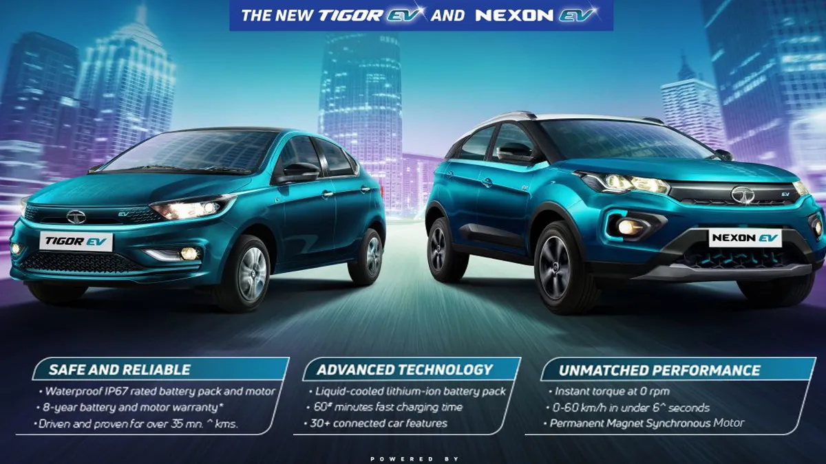 Tata Motors ने पेश की नई Tigor EV, 21000 रुपये में बुकिंग 31 अगस्त से शुरू होगी डिलीवरी Tata Motors unveils Tigor EV sales to begin from Aug 31- India TV Paisa