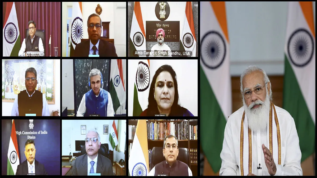 पीएम मोदी ने कहा 400 अरब डॉलर का लक्ष्य पाना है तो कोविड के बाद के अवसरों का उठाएं लाभ <p>पीएम मोदी ने कहा 400 अरब...- India TV Hindi