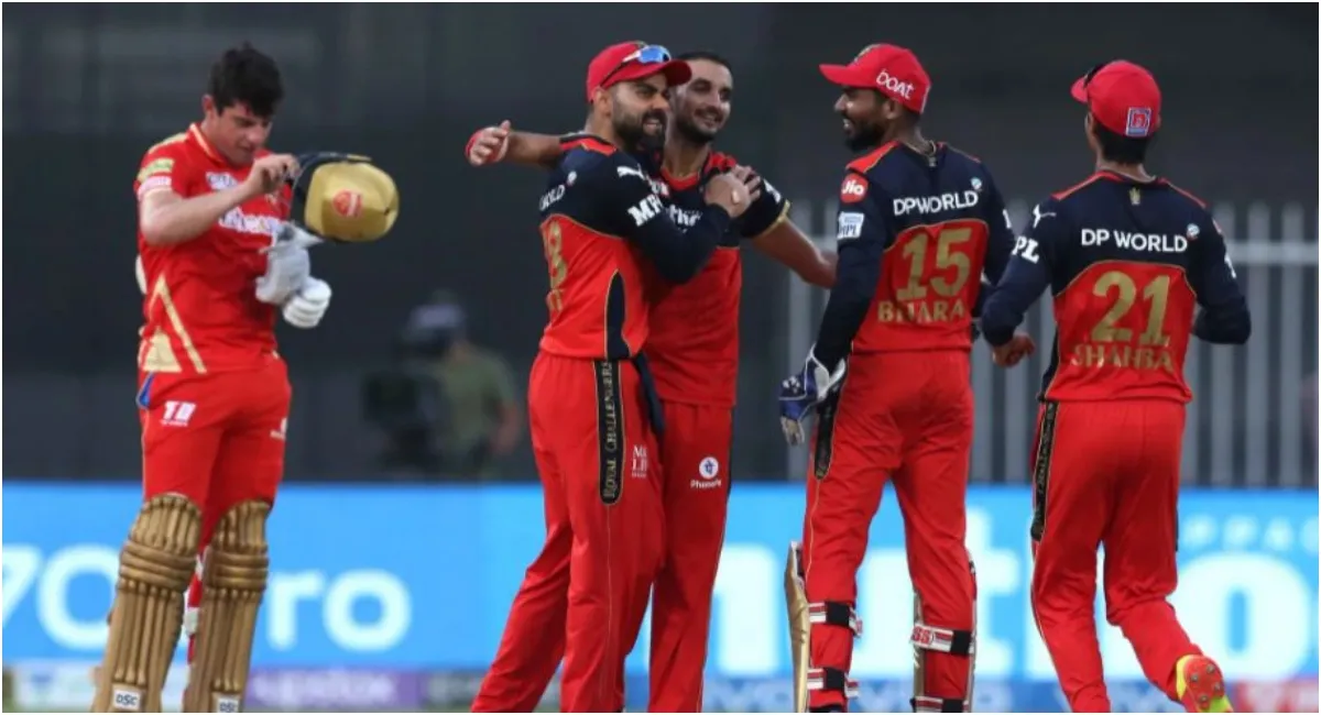 RCB vs PBKS, IPL 2021 : आरसीबी ने पंजाब को 6 रन से हराया, प्लेऑफ में पहुंचने वाली बनी तीसरी टीम RCB vs PBKS, IPL 202, RCB, cricket, Sports - India TV Hindi