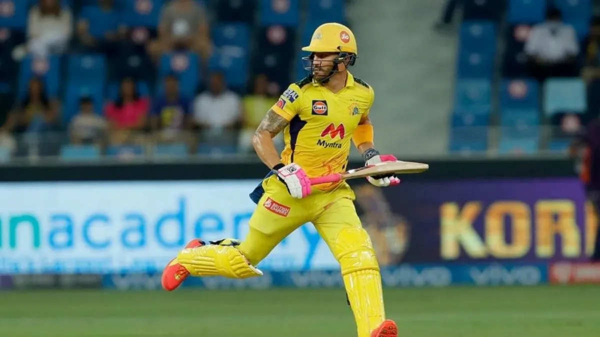 <p>IPL 2021 CSK vs KKR: faf du plessis becomes man of the...- India TV Hindi