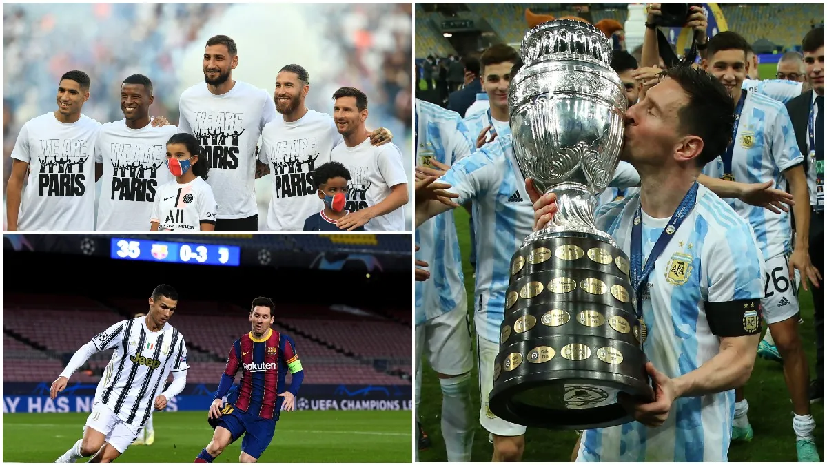 Yearender 2021: रोनाल्डो के रिकॉर्ड्स से लेकर मेसी के सातवें Ballon D'or तक, ये रही इस साल फुटबॉल की दुनिया की सबसे बड़ी खबरें Yearender 2021- India TV Hindi