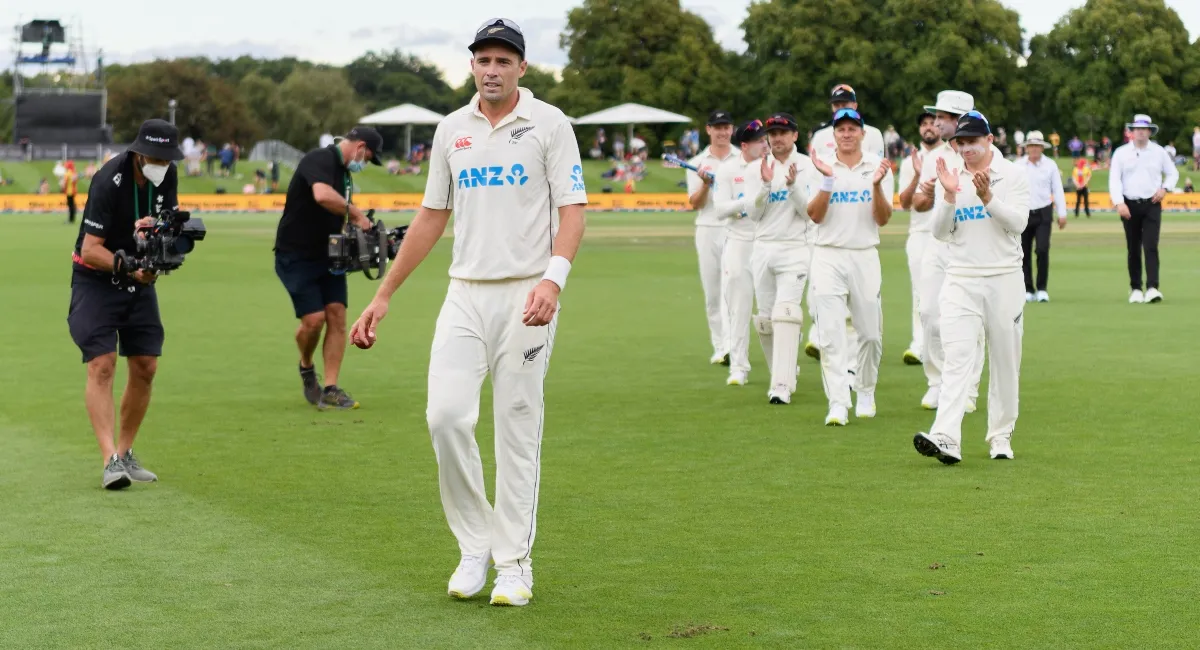 NZ vs SA: दक्षिण अफ्रीका के खिलाफ न्यूजीलैंड ने 276 रन से जीता पहला टेस्ट, साउदी ने लिए पांच विकेट NZ vs SA, New Zealand, South Africa, Cricket, sports, NZ vs SA 1st Test Match - India TV Hindi