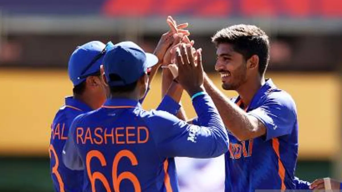 Highlights ind vs aus U19 World Cup 2022 Semi Final: ऑस्ट्रेलिया को 96 रनों से हरा भारत ने लगातार चौथी बार कटाया फाइनल का टिकट <p>ICC U19 World Cup 2022</p>- India TV Hindi