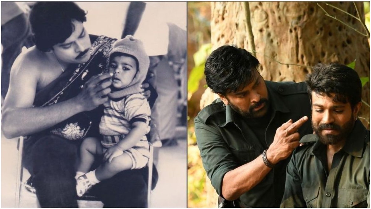 Rams Dad Rrr FATHER Chiranjeevi wrote on RRR actor Ram Charan birthday RRR एक्टर राम ...