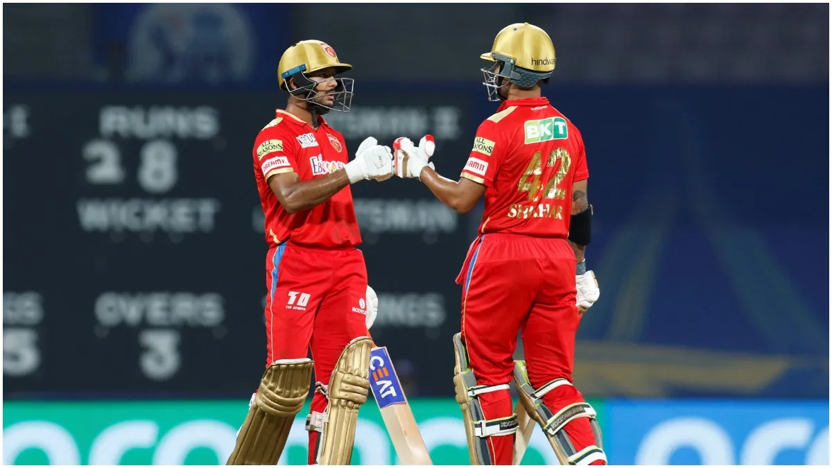 IPL 2022 PBKS vs RCB : पंजाब किंग्स ने चेज किया बहुत बड़ा टारगेट, RCB की हार Shikhar Dhawan- mayank Agarwal- India TV Hindi