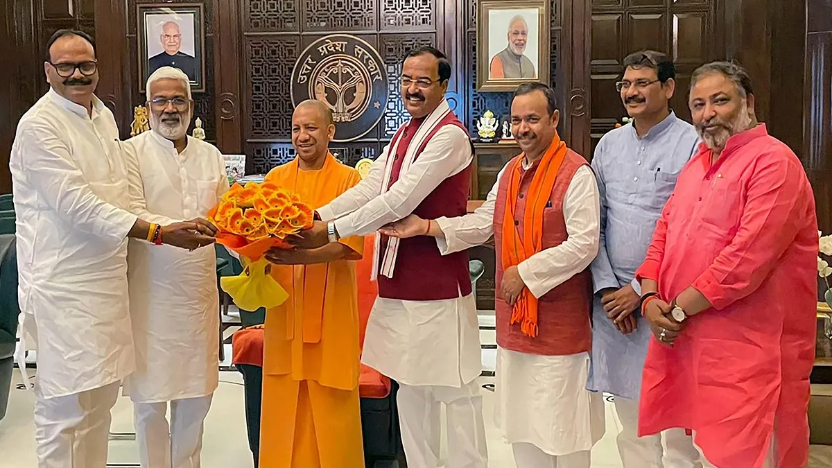 Uttar Pradesh Legislative Council elections: उच्च सदन में भी बीजेपी ने हासिल किया बहुमत, सपा का सूपड़ा साफ BJP- India TV Hindi