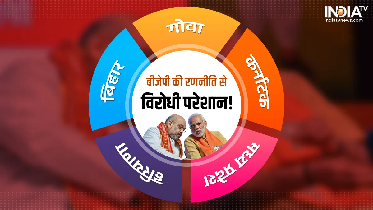 BJP Ruled States: बीजेपी ने कितने राज्यों में जोड़-तोड़कर सरकार बनाई? देश के इन राज्यों में है पूरी तरह कब्जा BJP Ruled States- India TV Hindi